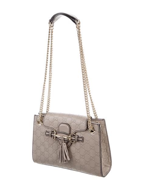 gucci emily guccissima medium|gucci emily shoulder bag.